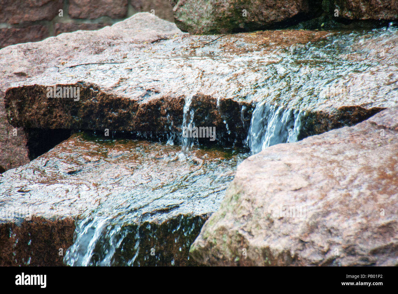 Water flowing down a mountain hi-res stock photography and images - Alamy