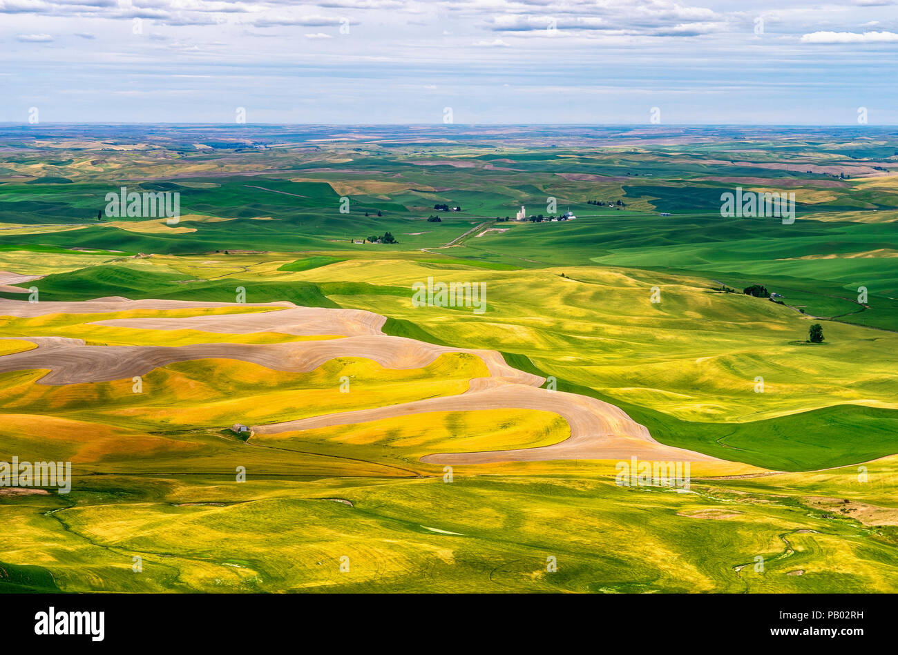 Palouse Region of Washington Stock Photo Alamy