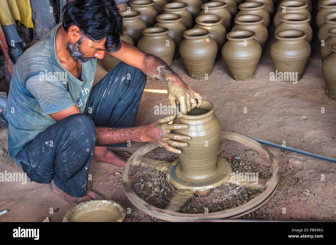 Indian Clay Water Pots