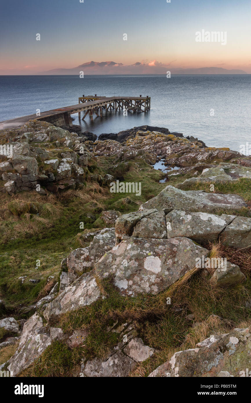 Portencross pier hires stock photography and images Alamy