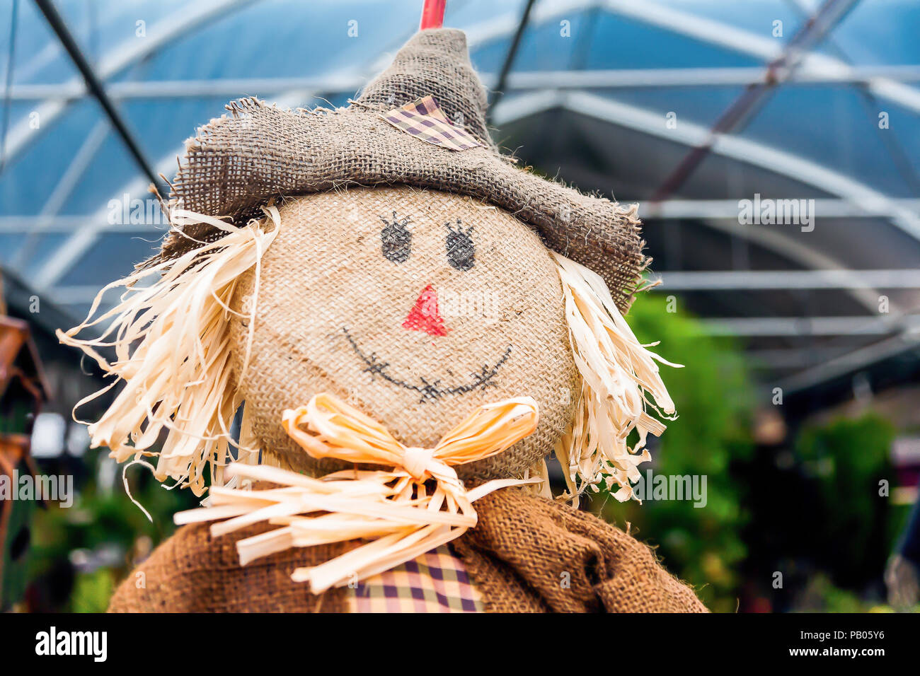 Halloween decorations, Quebec, Canada. La Prairie Stock Photo Alamy