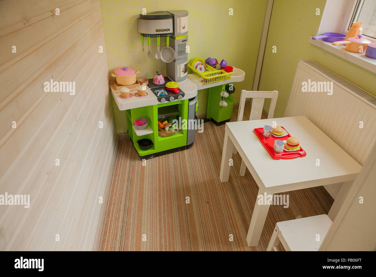 retro childrens kitchen
