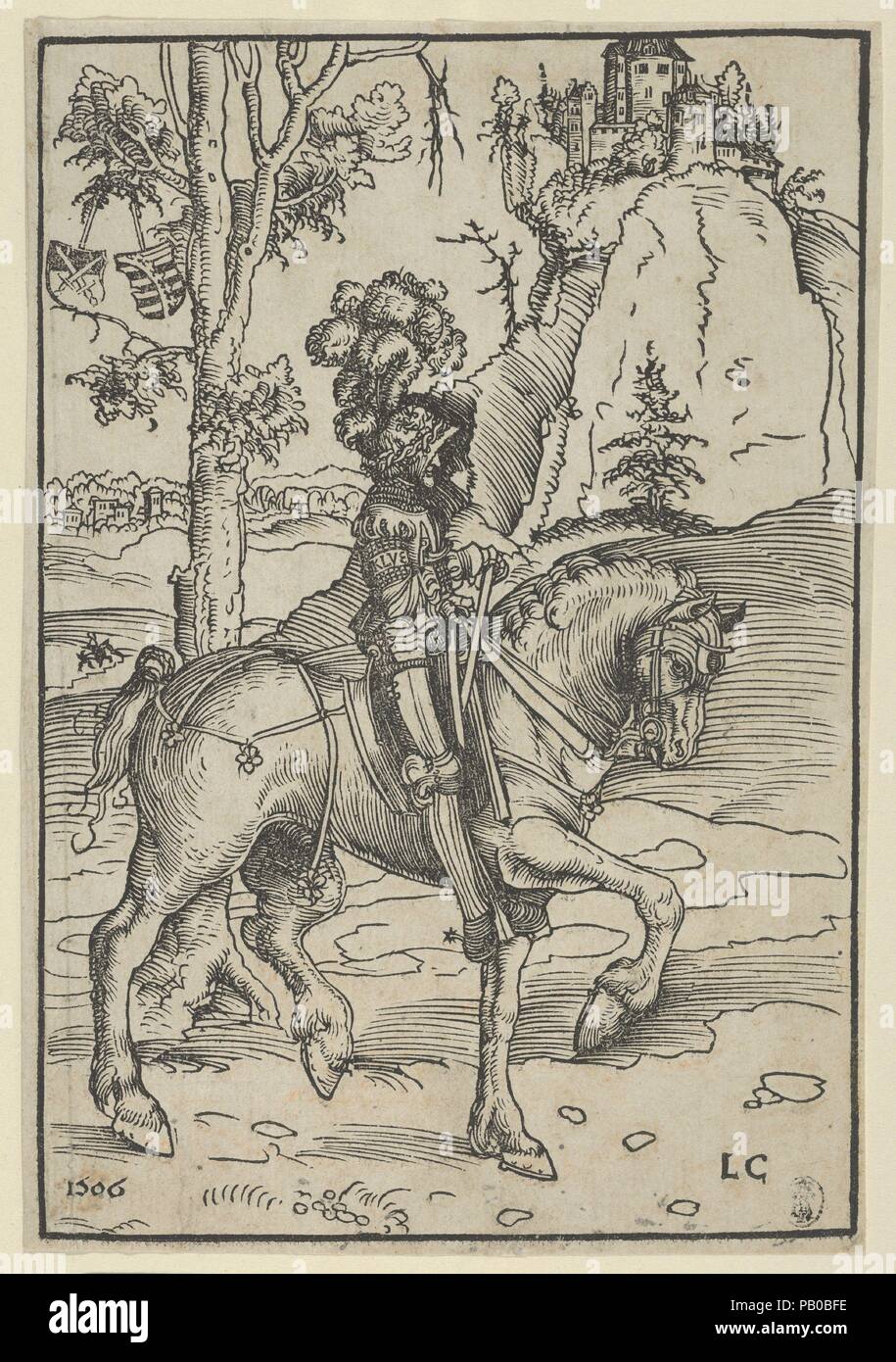 Artist: Lucas Cranach the Elder (German, Kronach 1472-1553 Weimar). Dimensions: Sheet: 6 15/16 × 4 3/4 in. (17.7 × 12.1 cm). Date: 1506.