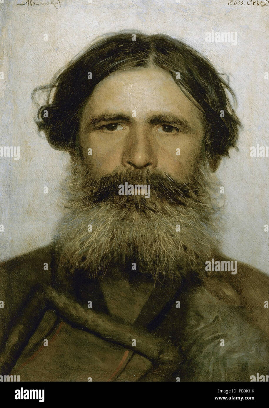 I.N. Kramskoy. Portrait of Nekrasov I.N. Kramskoy. Portrait of Nekrasov