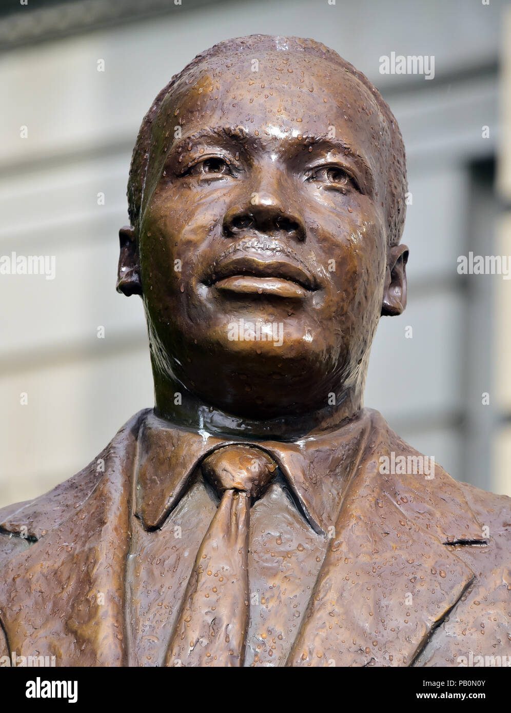 Martin luther king statue atlanta hires stock photography and images