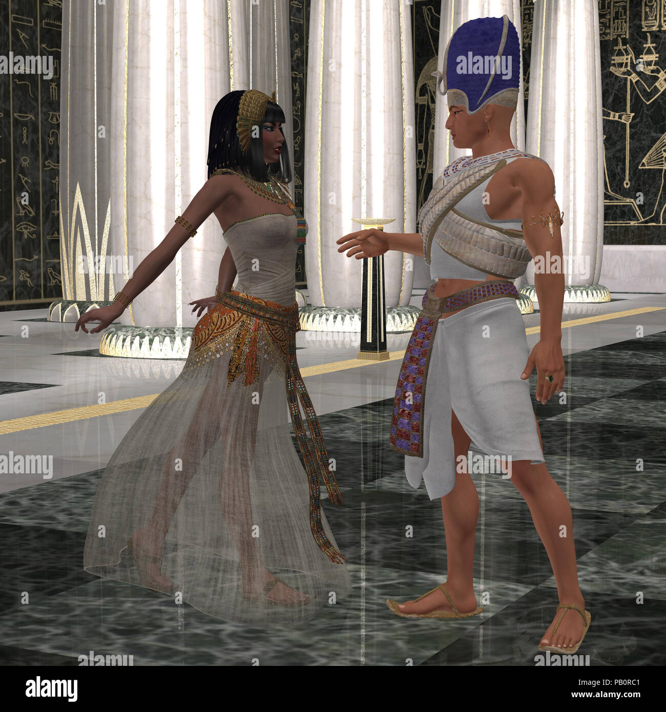 Ancient Egyptian Wedding Dress