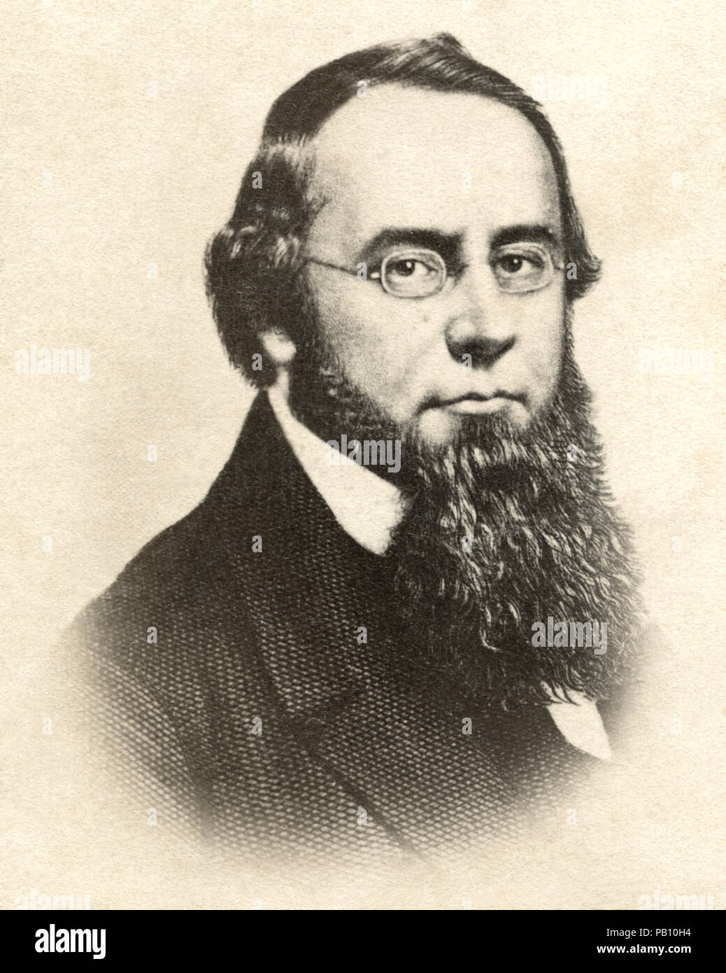 Edwin McMasters Stanton (1814-69), American Lawyer and Politician, Served as Secretary of War under  U.S. President Abraham Lincoln during the American Civil War, Portrait, Stock Photo