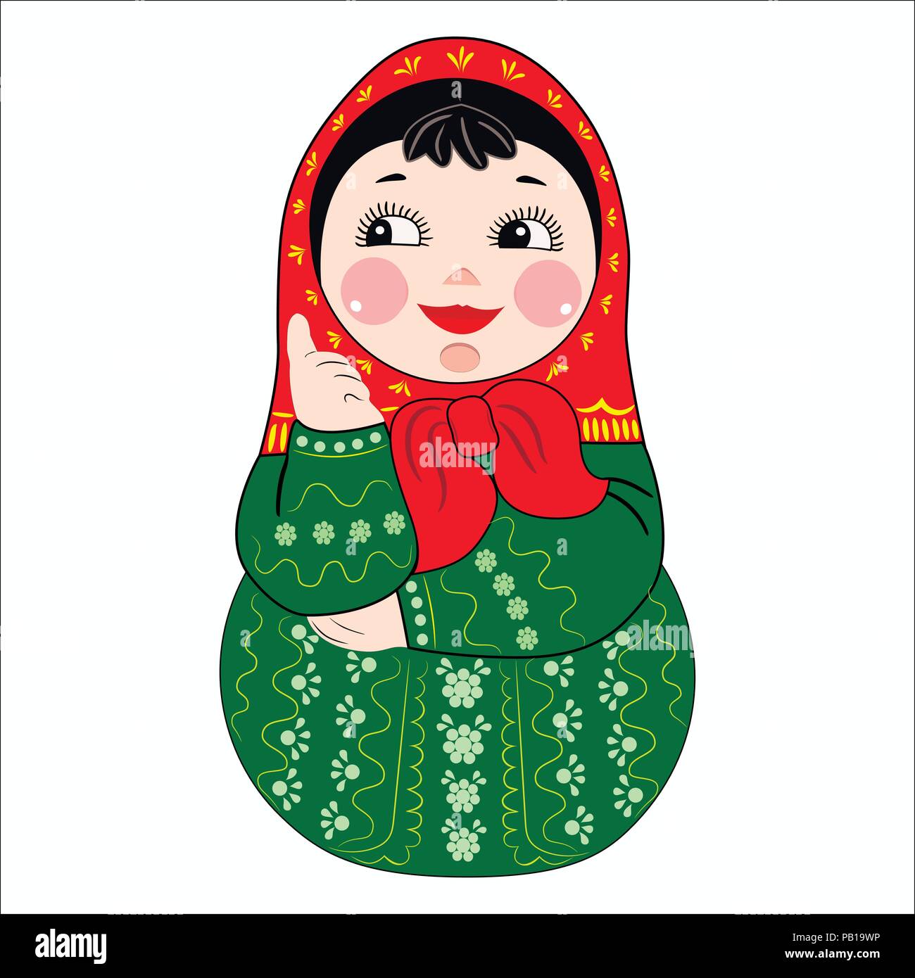 Traditional Russian Doll Stock Photos Traditional Russian Doll Stock