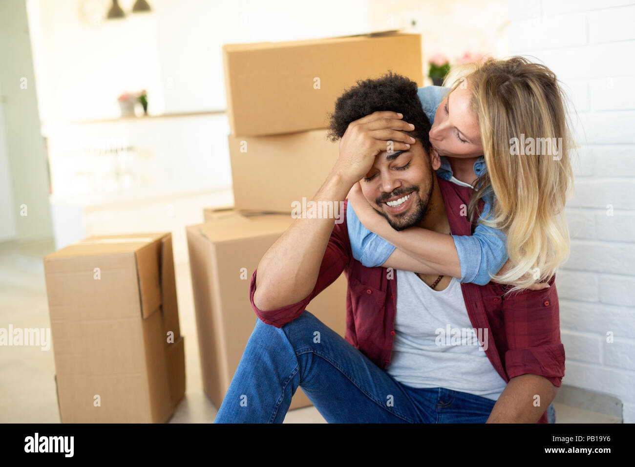 Moving house stress hi-res stock photography and images - Alamy