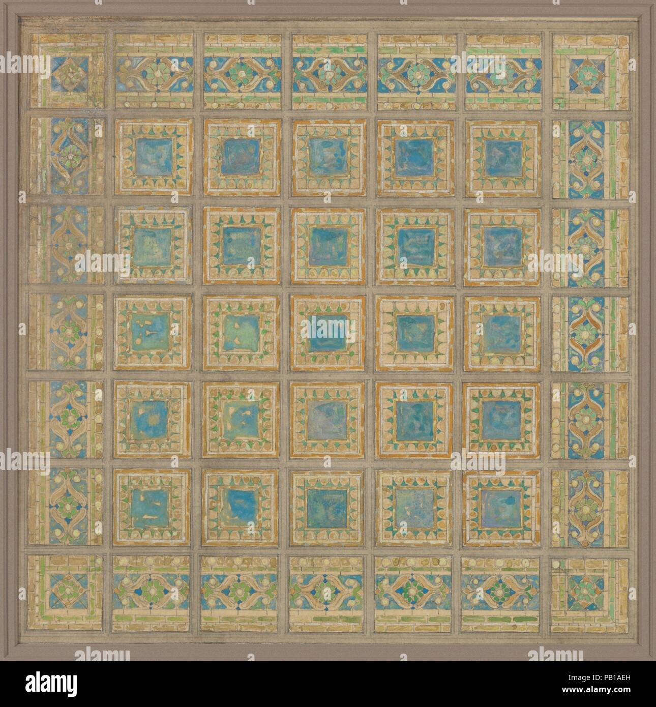 Design For Skylight Window Artist Louis Comfort Tiffany American New York 1848 1933 New York Culture American Dimensions Overall 17 7 16 X 17 3 8 In 44 3 X 44 1 Cm Design 9 5 16 X Design For Skylight Window Artist Louis Comfort Tiffany American New York 1848 1933 New York Culture American Dimensions Overall 17 7 16 X 17 3 8 In 44 3 X 44 1 Cm Design 9 5 16 X