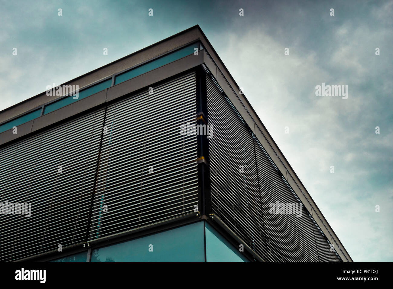 abstract detail of a modern architecture building Stock Photo