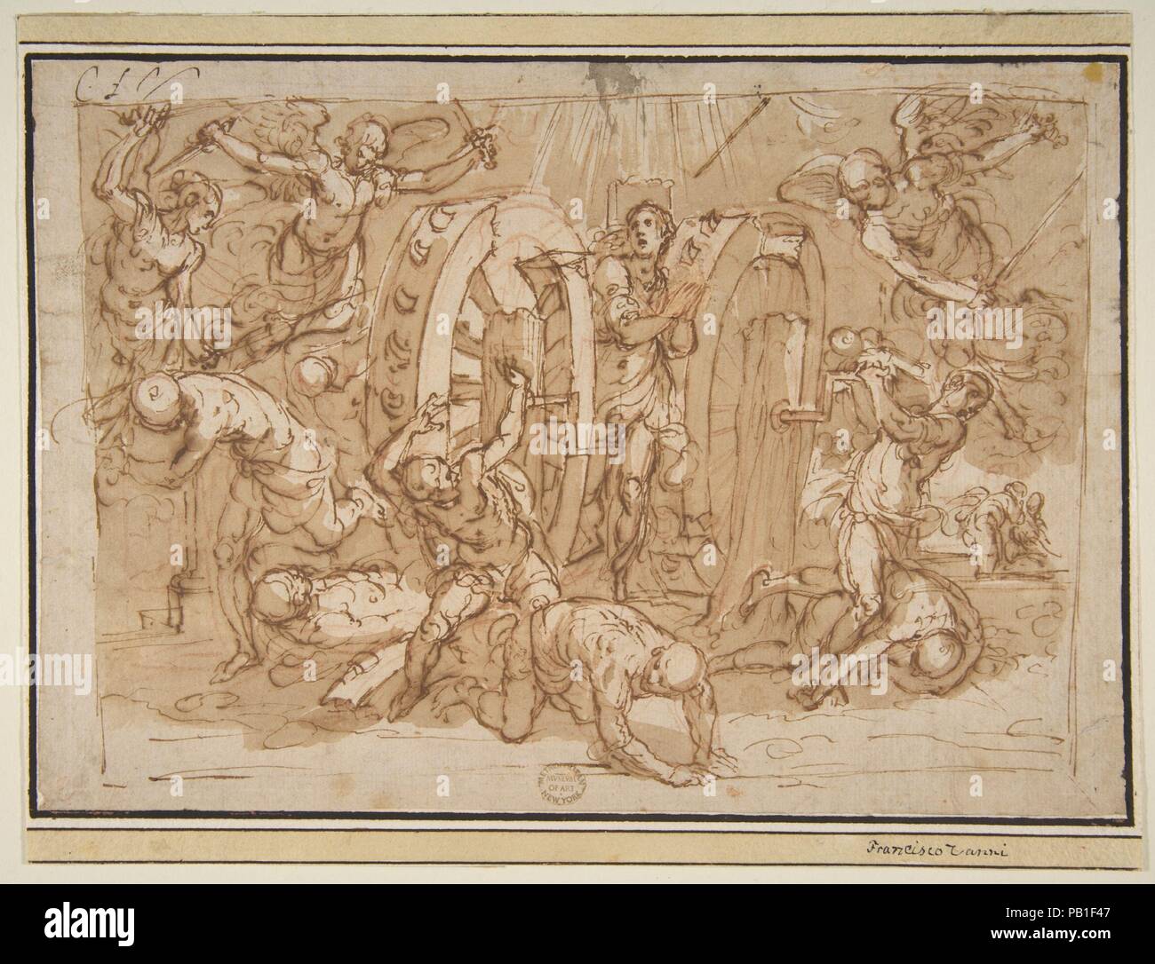 Martyrdom of st catherine hi-res stock photography and images - Alamy