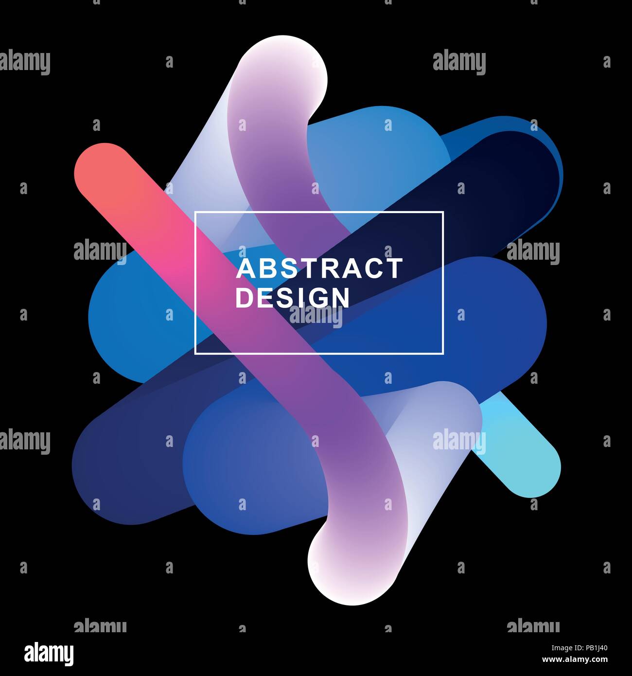 The abstract colorful background. It can be used for posters, cards ...
