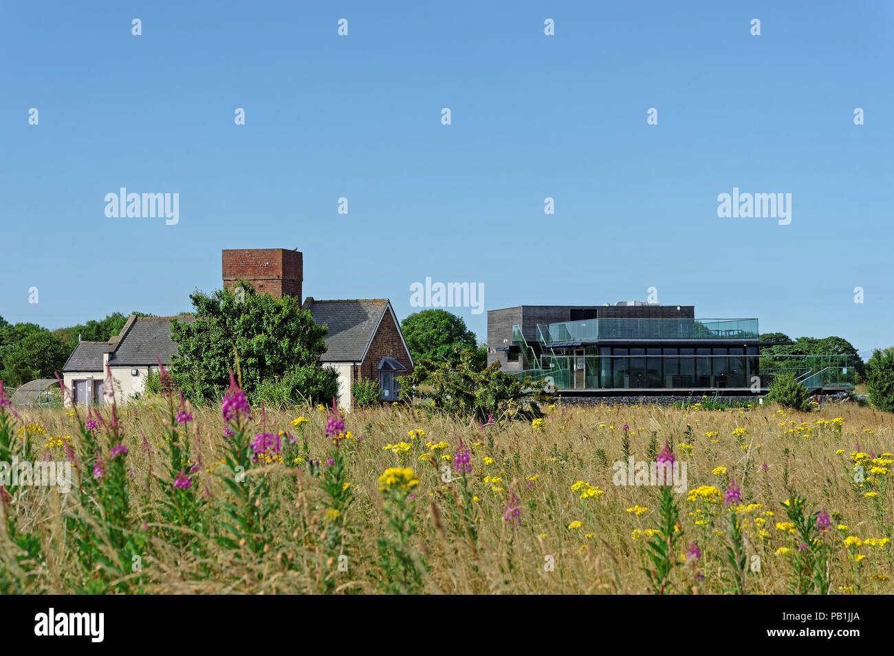 Old Coastguard Cottage and Visitor Centre at Gibraltar Point Nature