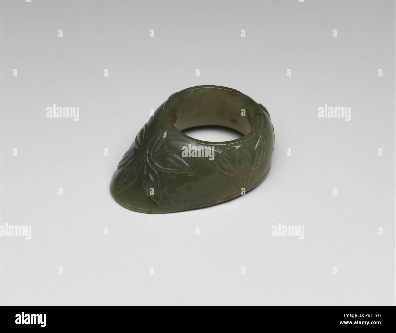 Archer S Ring Culture Indian Dimensions L 1 3 4 In 4 4 Cm W 1 1 4 In 3 2 Cm Wt 0 8 Oz 22 7 G Date 17th 18th Century Bows And Arrows Were Used For Hunting