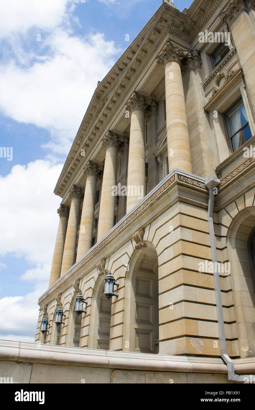 Historic Architecture - Court House, The Criminal Justice System Stock Photo