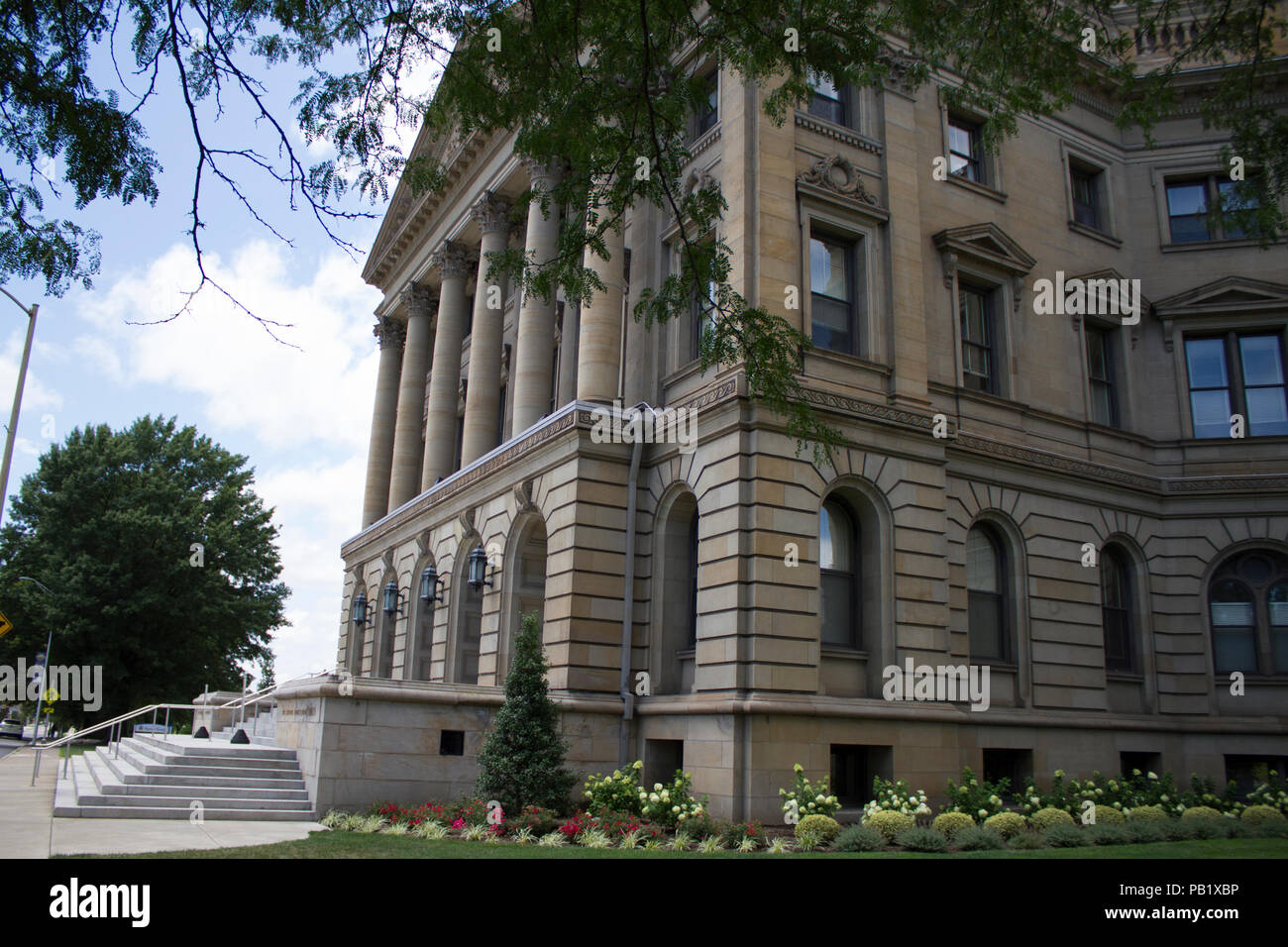 Historic Architecture - Court House, The Criminal Justice System Stock Photo