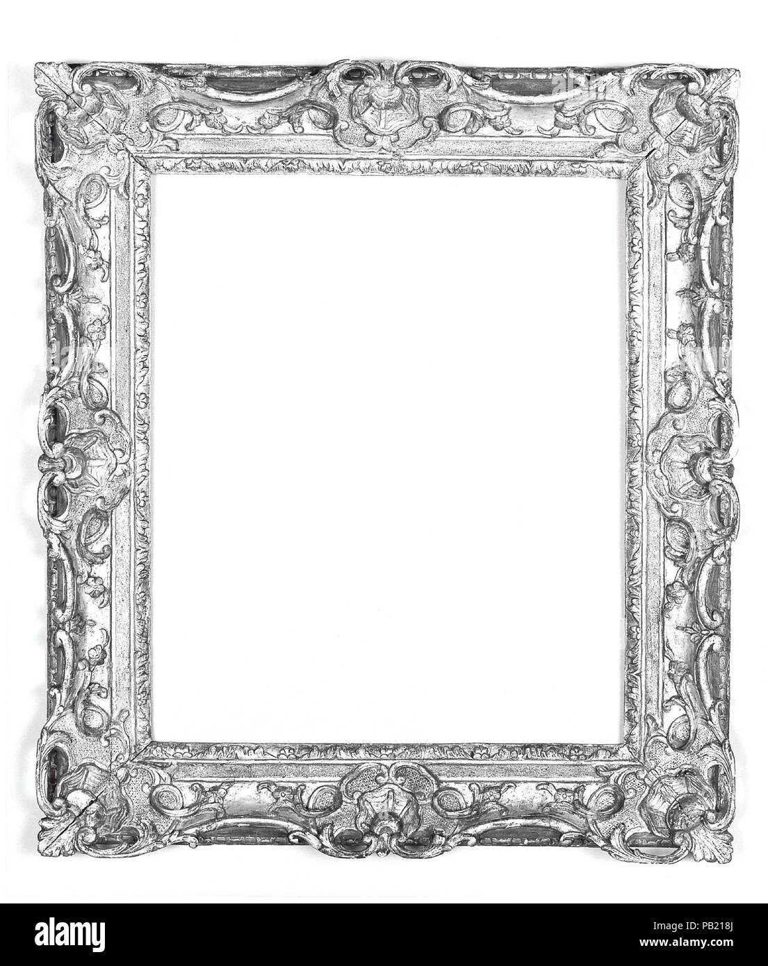 Swept frame. Culture: French. Dimensions: 77.6 x 68, 56.3 x 47, 61.5 x 49.7 cm.. Date: 1735-45. Museum: Metropolitan Museum of Art, New York, USA. Stock Photo