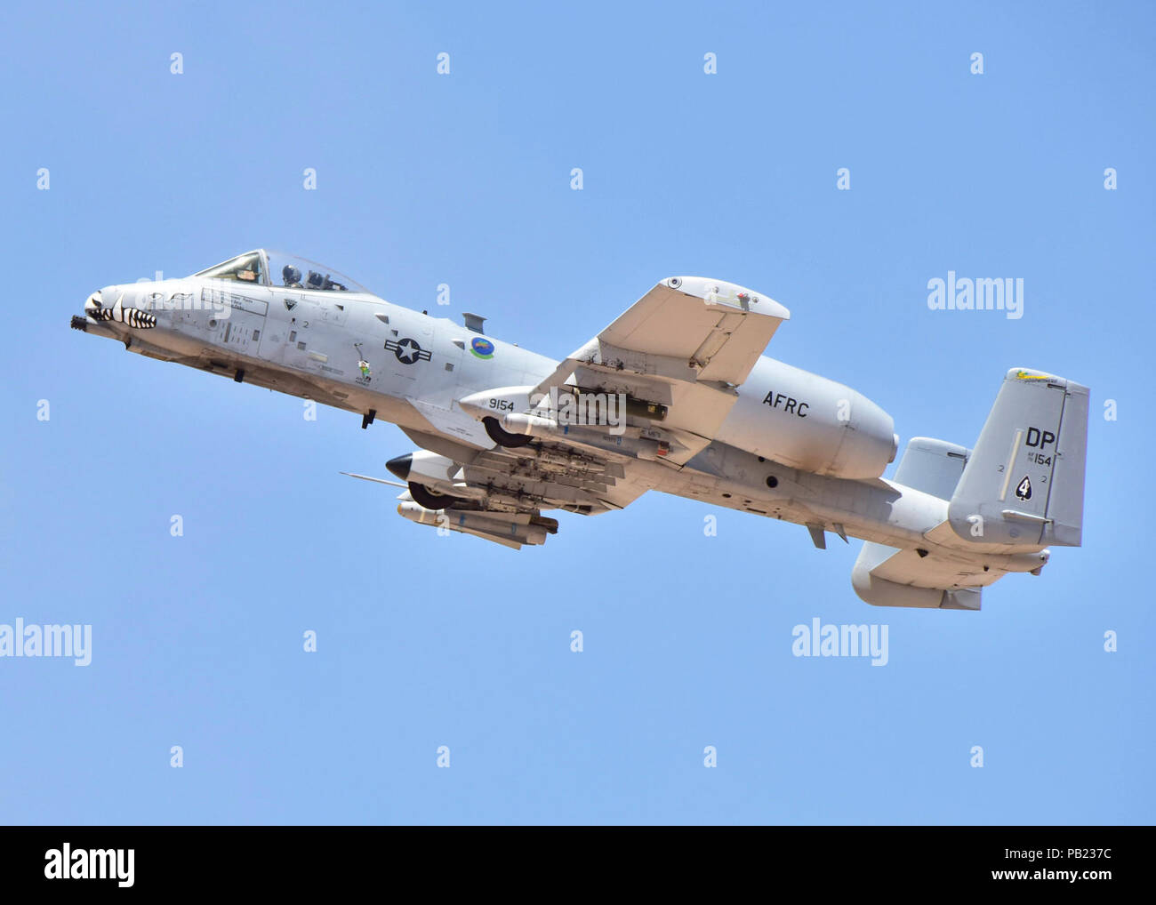 A-10C 47th Fighter Squadron. Stock Photo