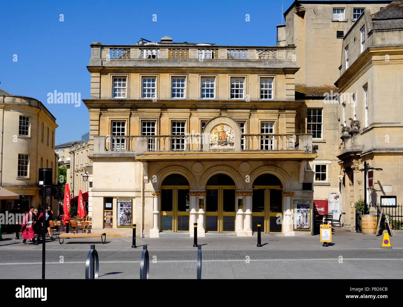 The Theatre Royal in the city of Bath in Somerset england UK Stock ...