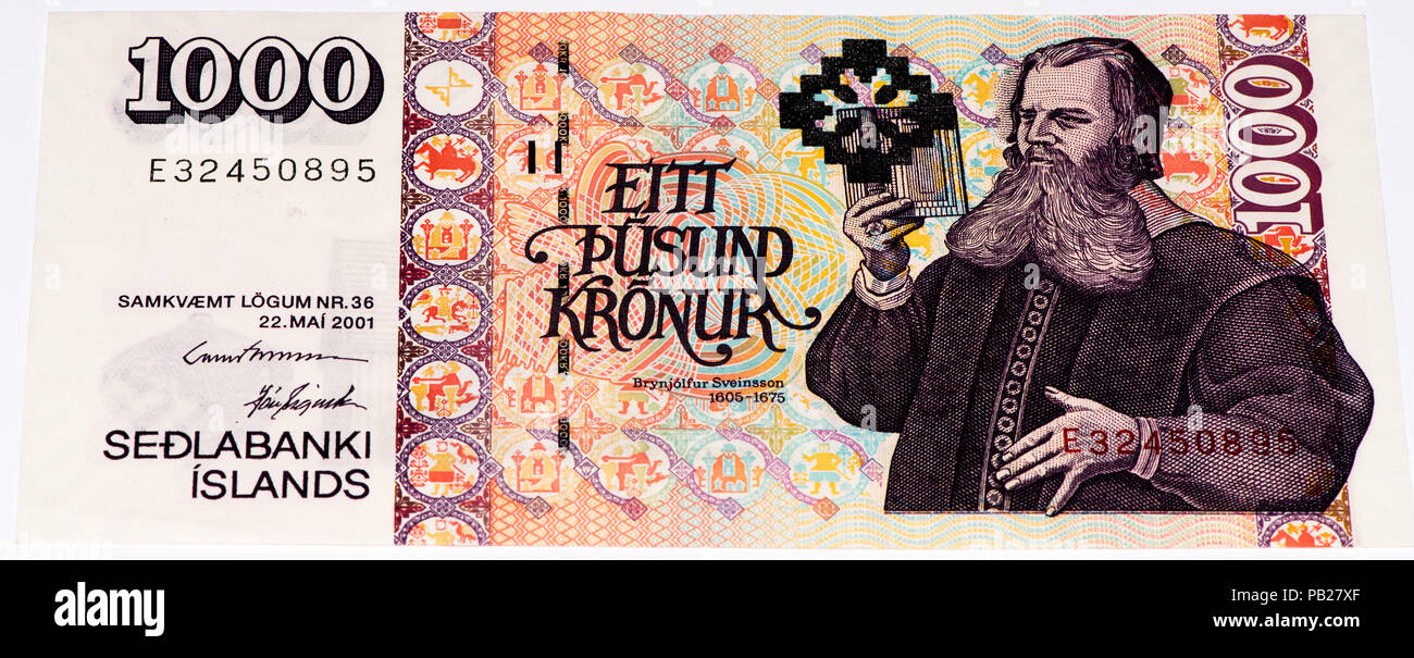 Icelandic Bank Note High Resolution Stock Photography and Images - Alamy