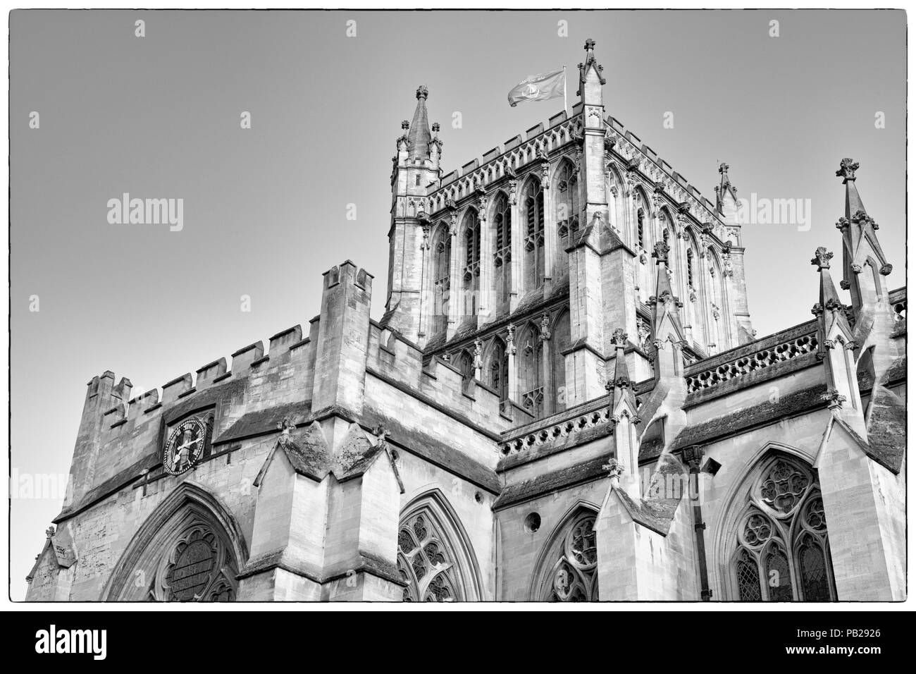 Bristol Cathedral, Bristol County, England, United Kingdom Stock Photo