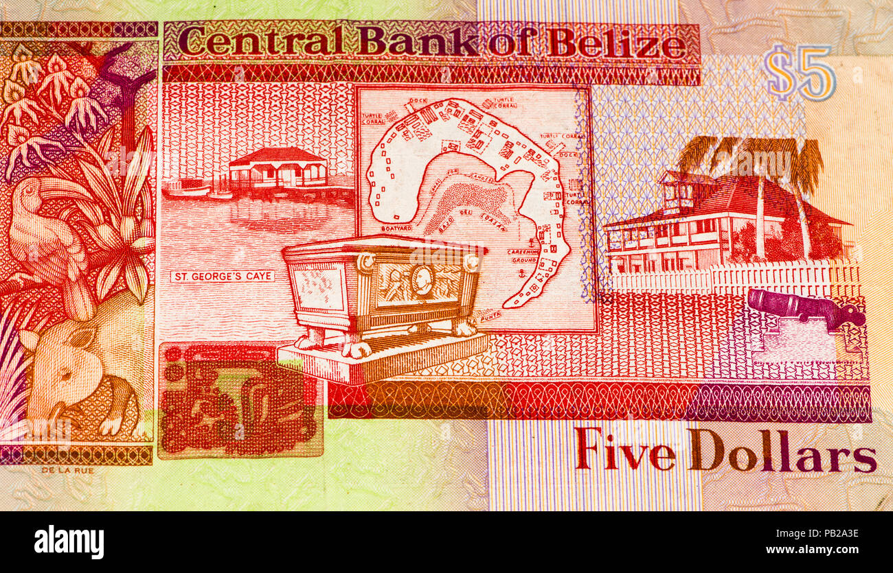 Belize currency queen hires stock photography and images Alamy