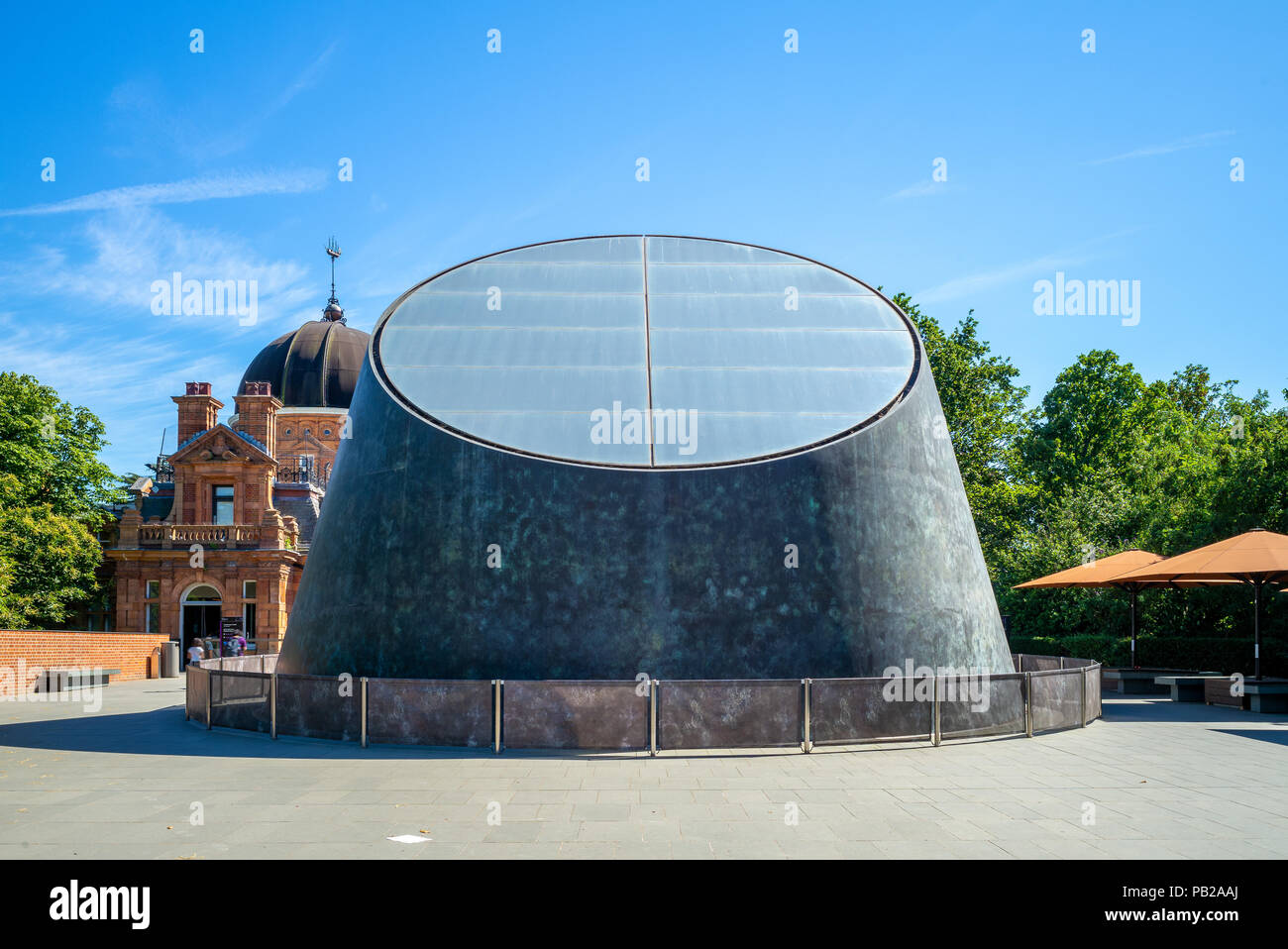 Peter Harrison Planetarium in greenwich park Stock Photo