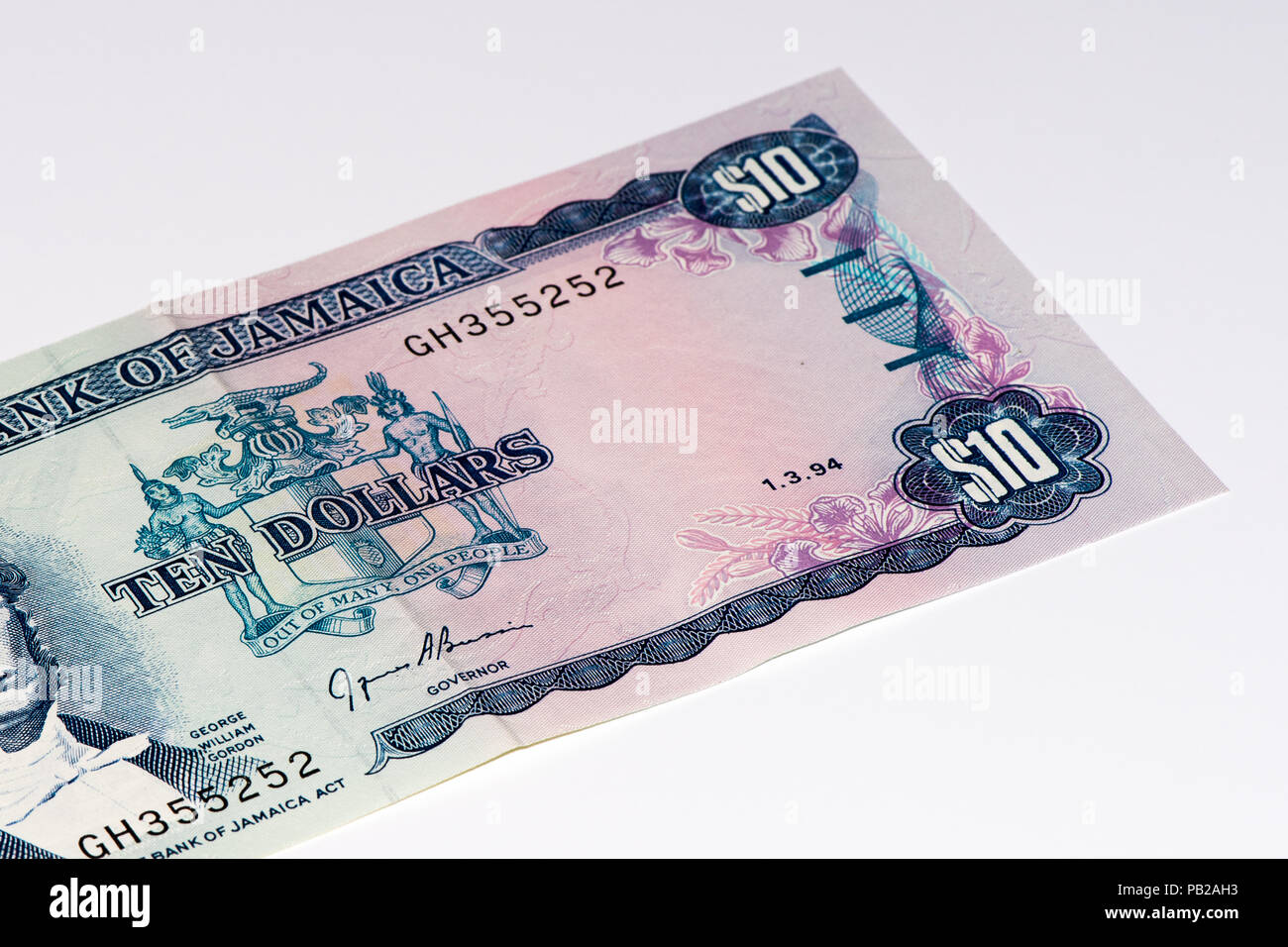20 Trinidad and Tobago dollar bank note. Trinidad and Tobago is the