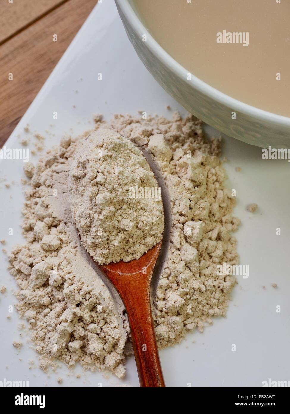 Korean traditional drink powder made of mixed grains Stock Photo Alamy