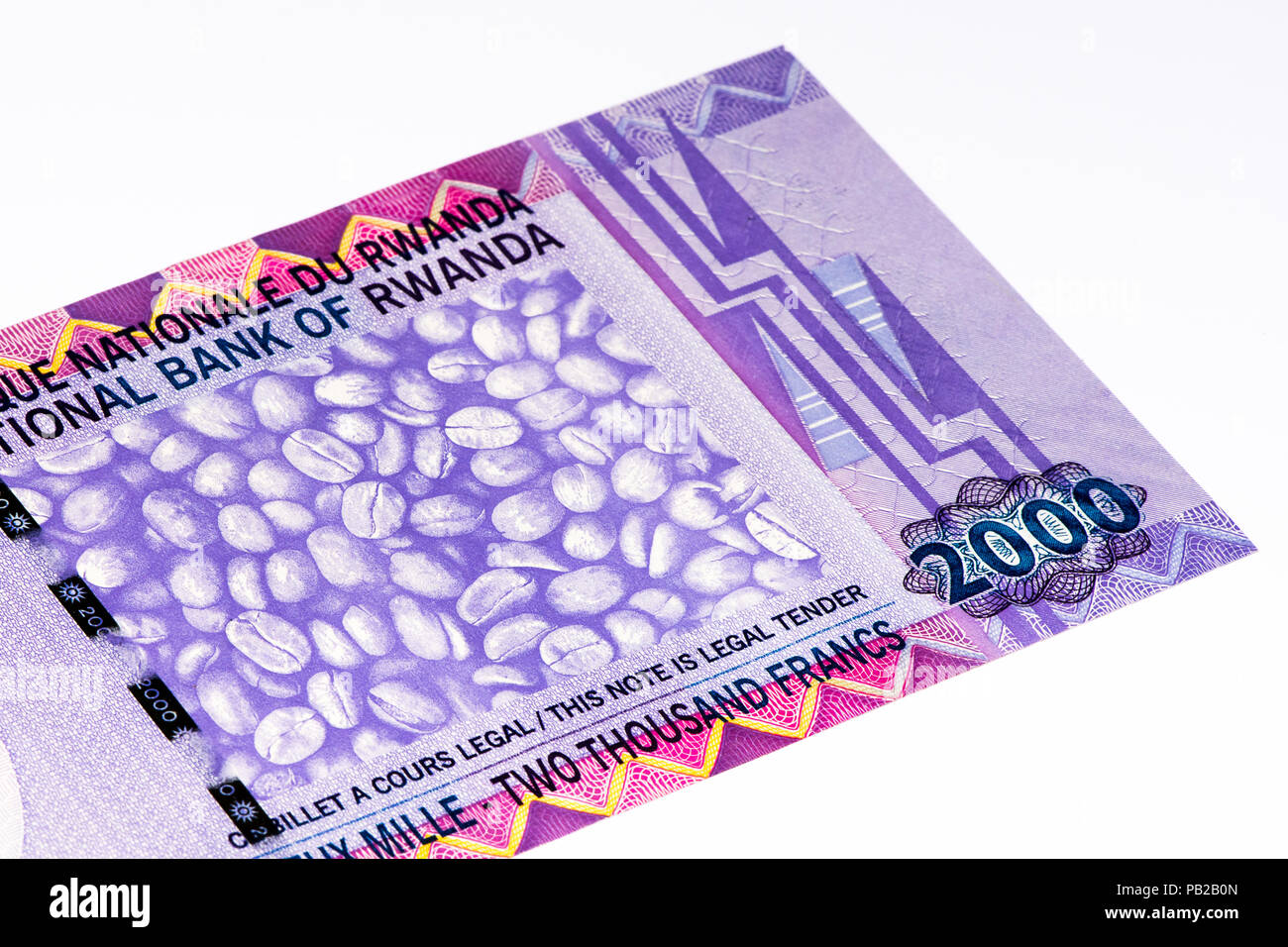 2000 Rwandan francs of Rwanda. Rwandan francs is the national currency