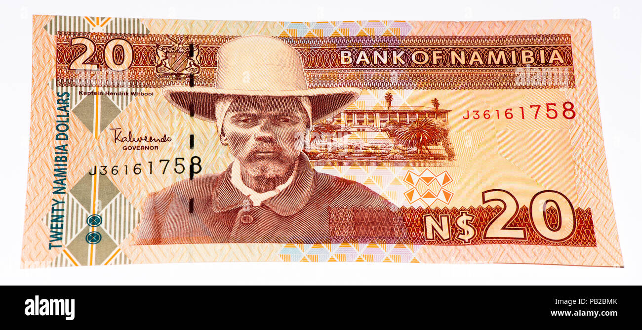 20 Namibian Dollars Bank Note Of Namibia Namibian Dollars Is The 20-namibian-dollars-bank-note-of-namibia-namibian-dollars-is-the