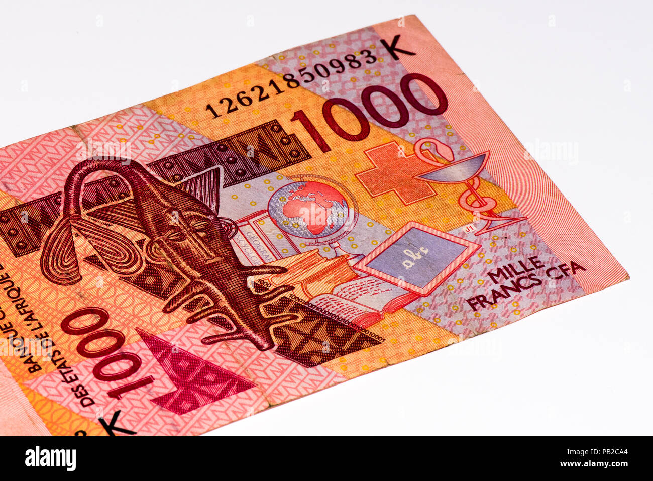 1000 CFA Franc Bank Note CFA Franc Is Used In 14 African Countries 1000-cfa-franc-bank-note-cfa-franc-is-used-in-14-african-countries