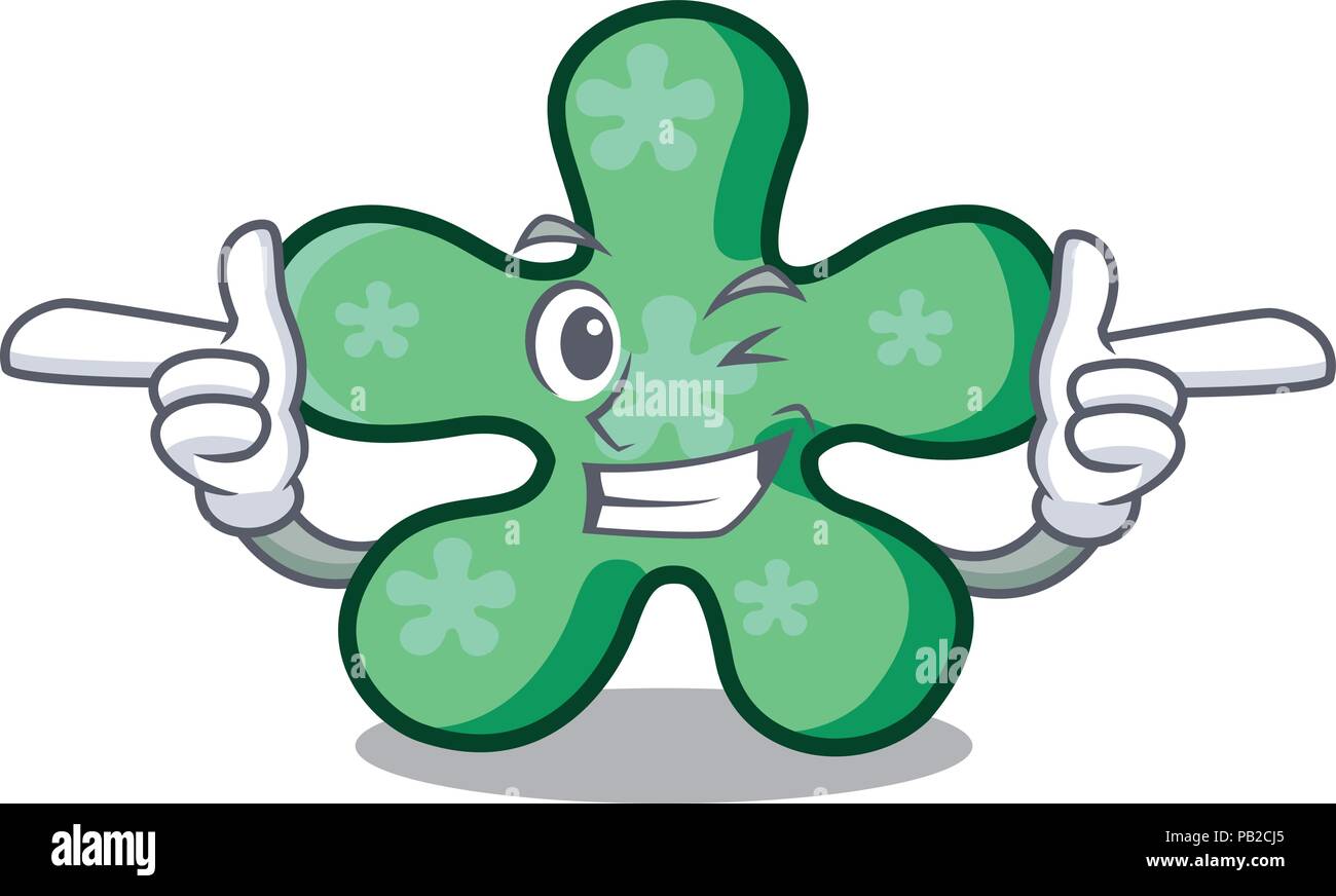 Wink free form character cartoon Stock Vector Image & Art - Alamy