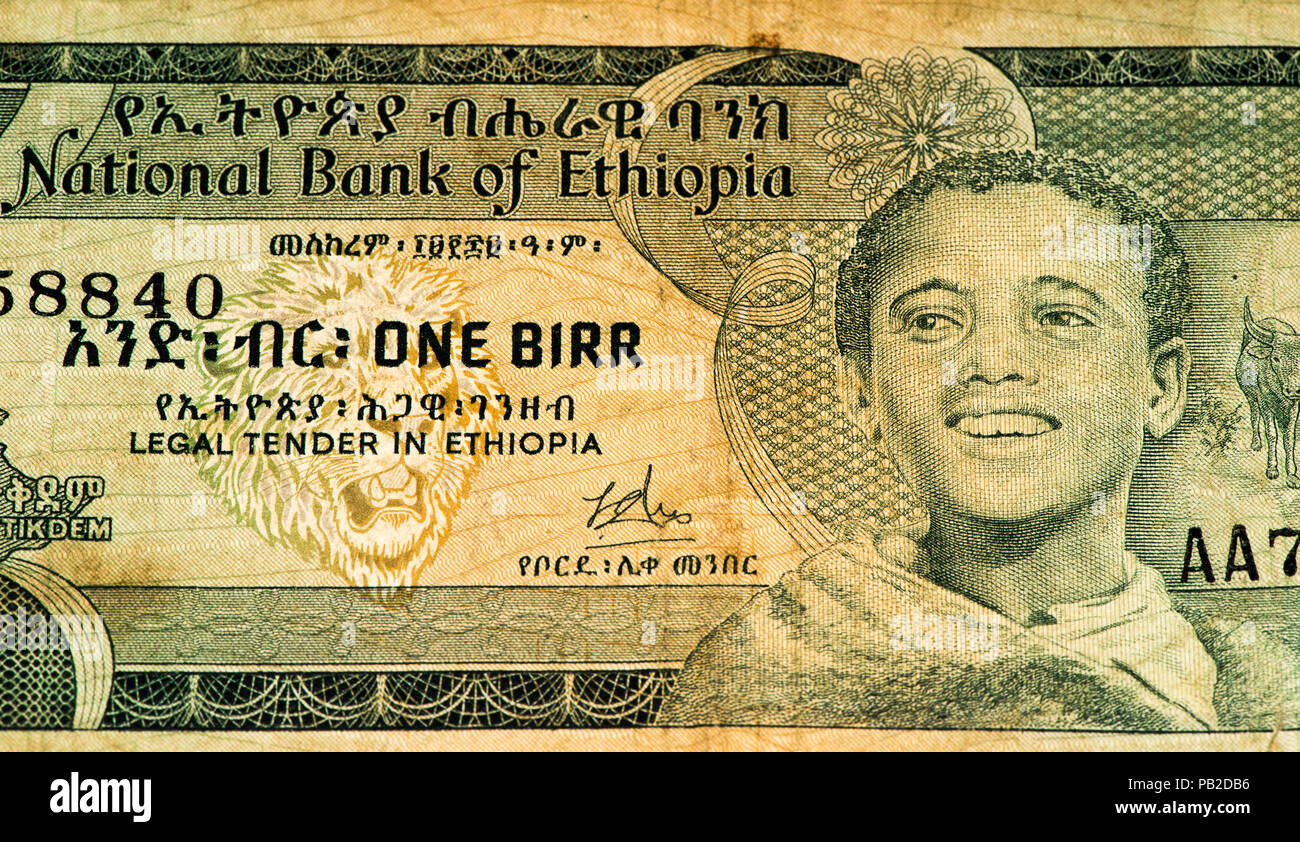 1 Ethiopian Birr Bank Note Birr Is The National Currency Of Ethiopia 1-ethiopian-birr-bank-note-birr-is-the-national-currency-of-ethiopia