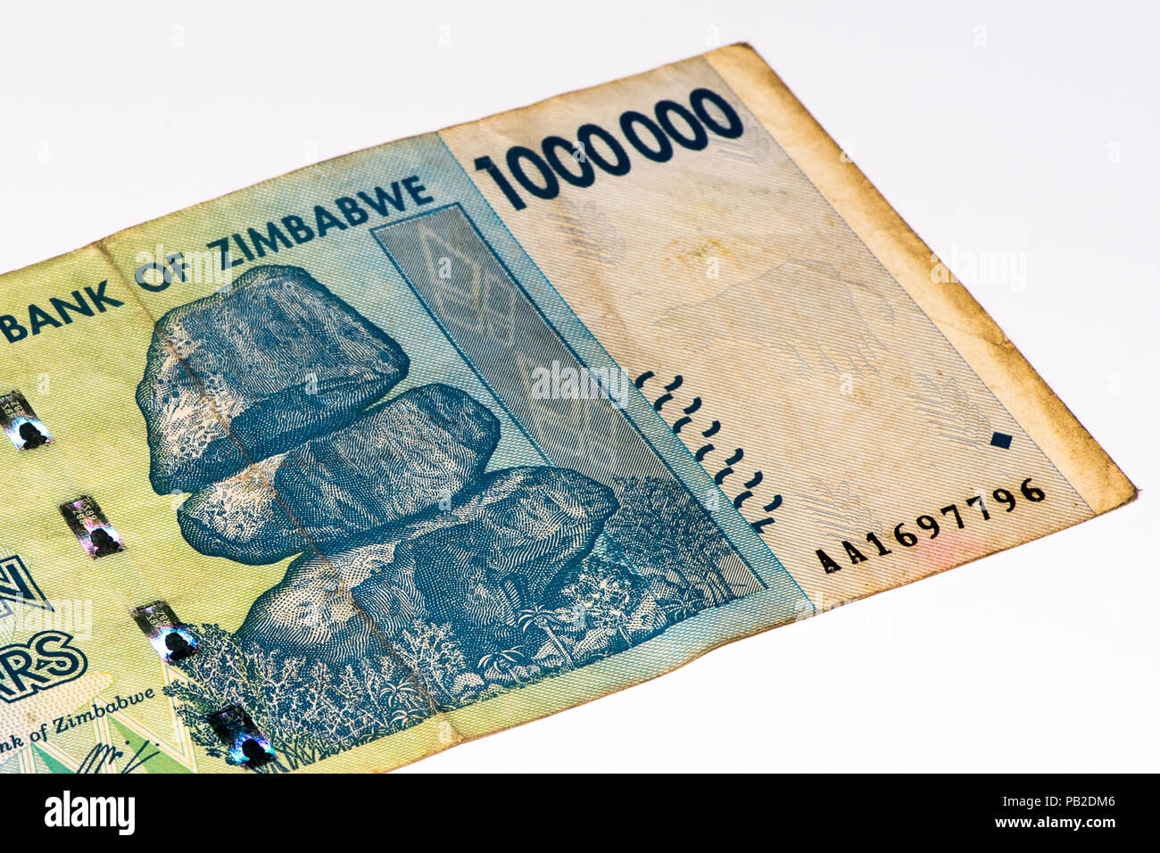 1000000 One Million Zimbabwe Dollars Bank Note One Of Manny 1000000-one-million-zimbabwe-dollars-bank-note-one-of-manny