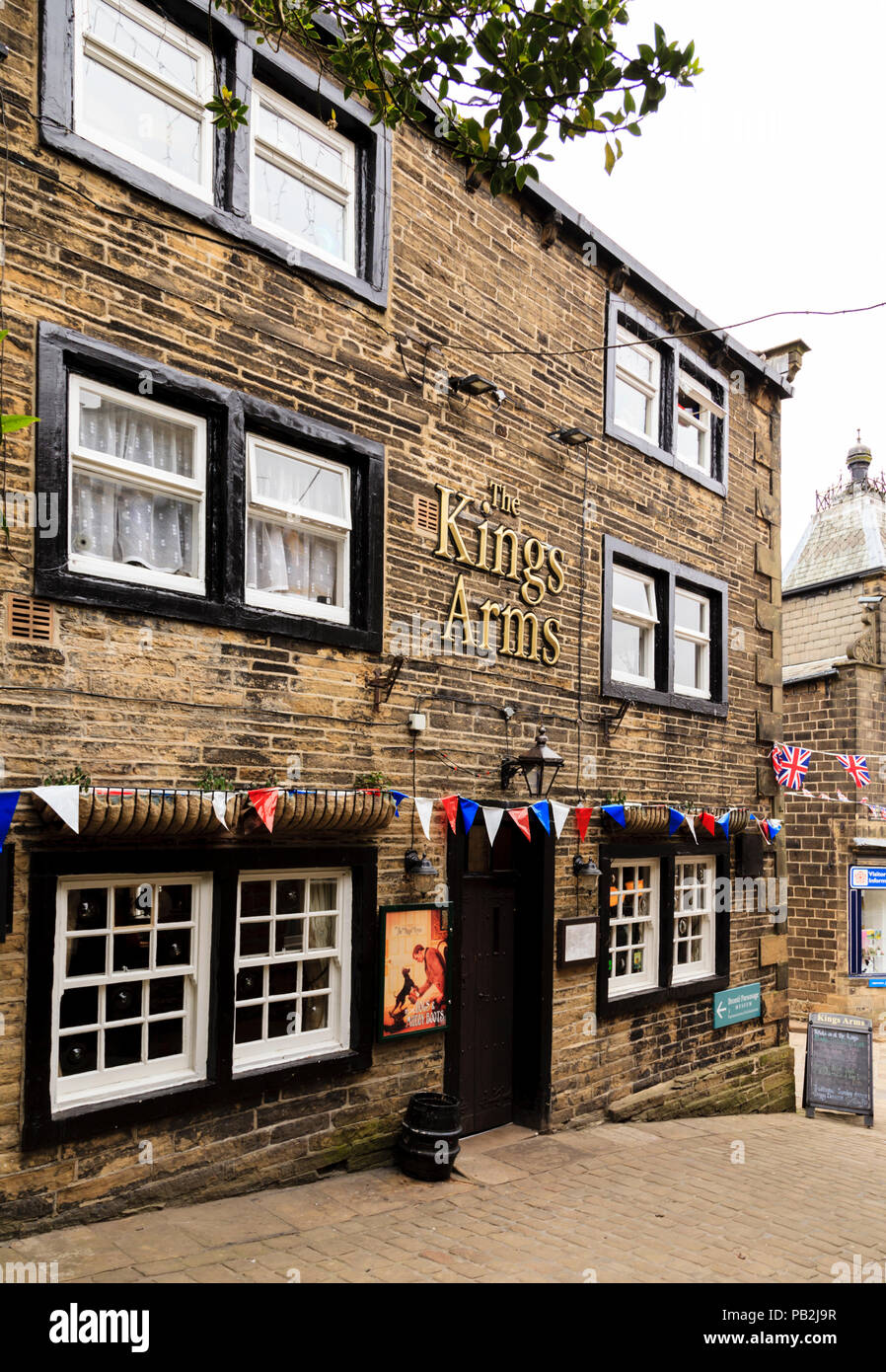 Kings arms pub haworth hires stock photography and images Alamy