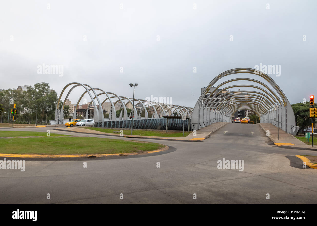 Puente del Bicentenario (Bicentenary Bridge) - Cordoba, Argentina Stock Photo