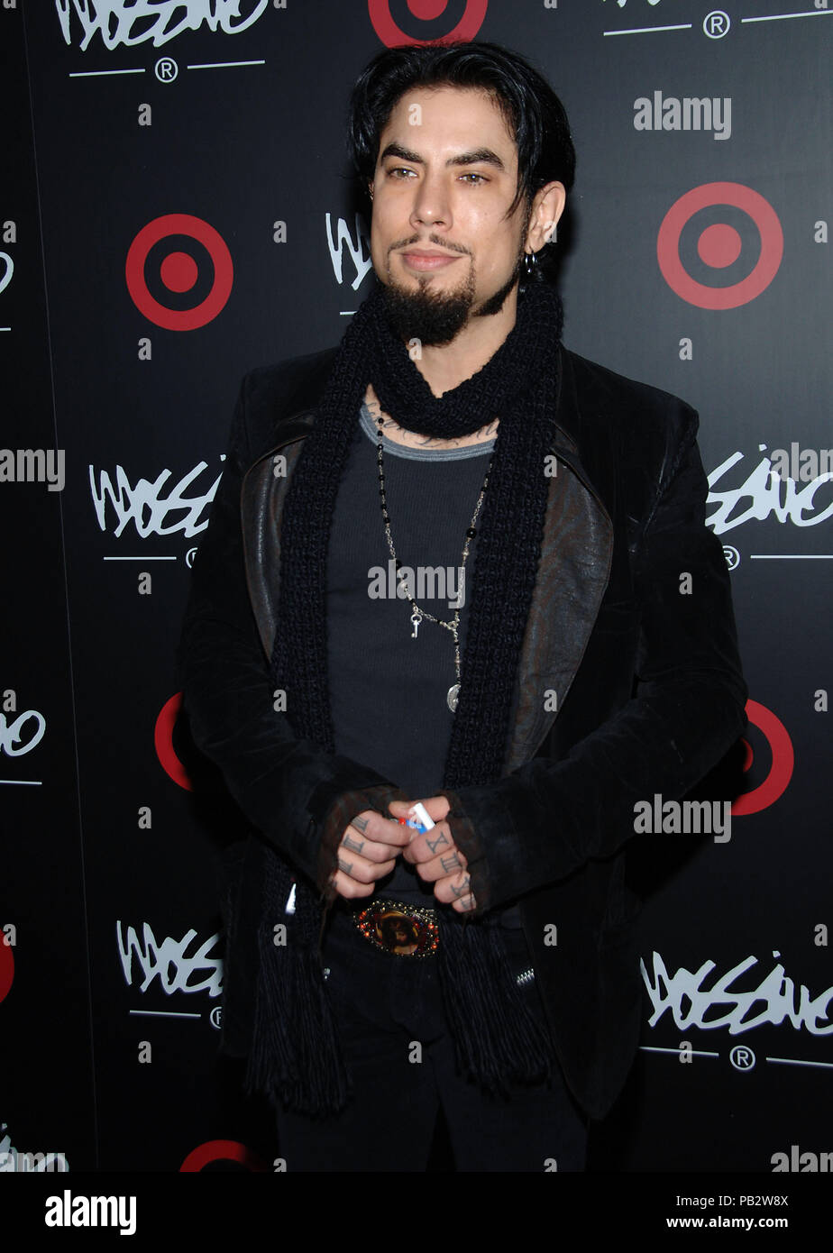 Dave Navaro arriving at the TARGET host Fashion Week Bash at the Area ...