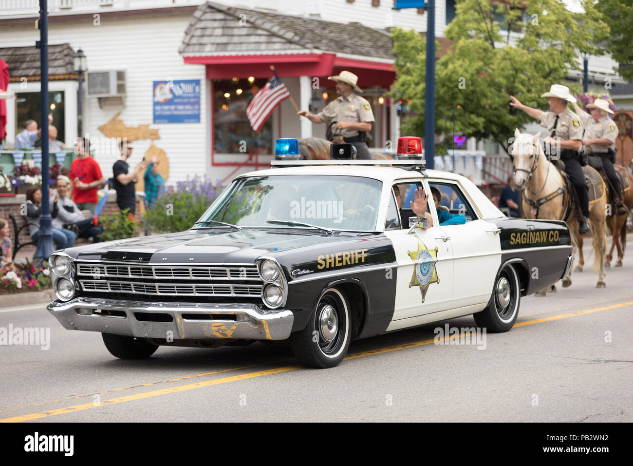 American Police Car Ford