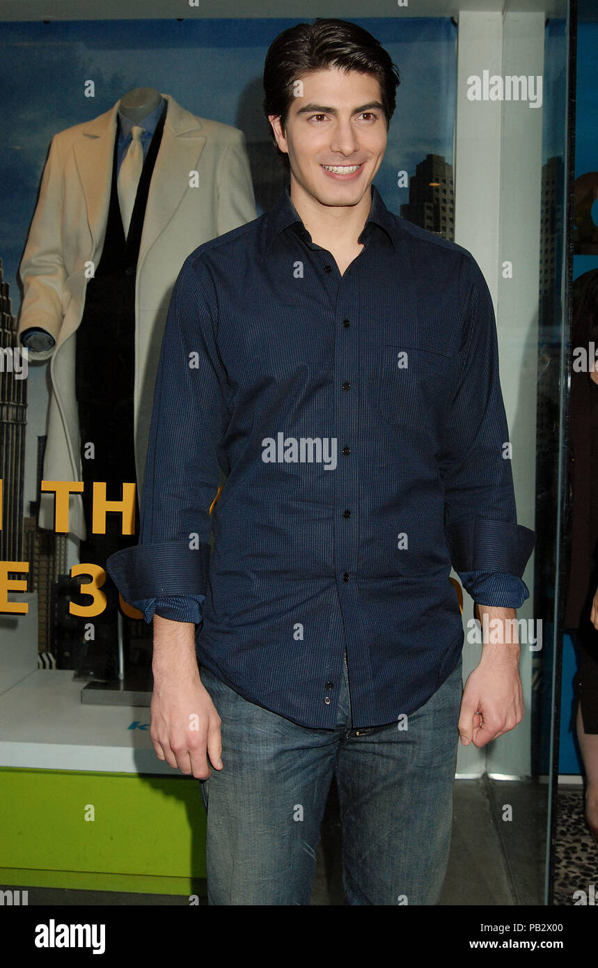 Brandon Routh arriving at Superman @ Kitson in Beverly Hills in Los ...