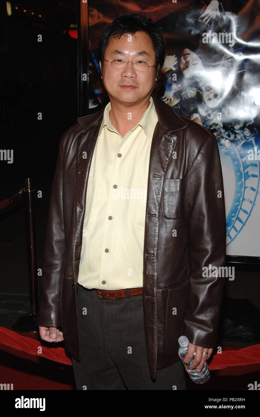 James Wong (director) arriving at the FINAL DESTINATION 3 Premiere at