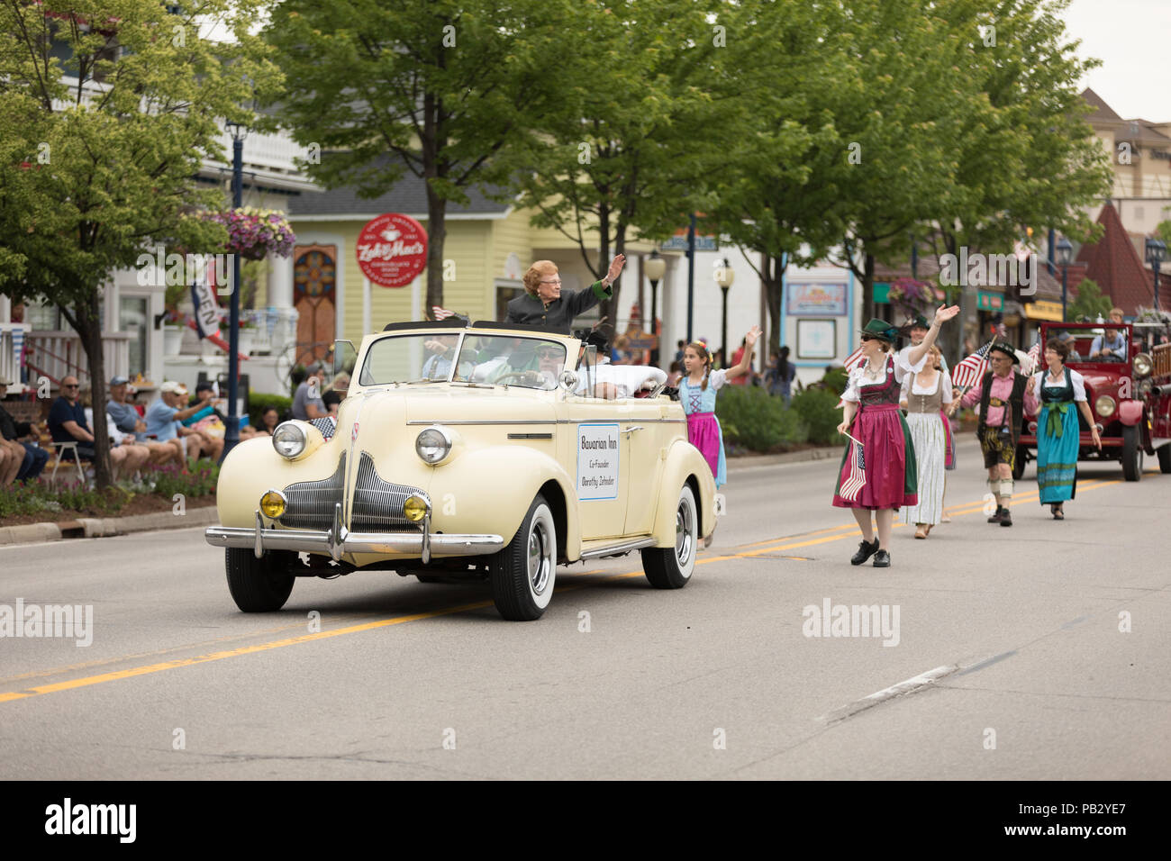 Frankenmuth, Michigan, USA June 10, 2018 Co founder of the Bavarian