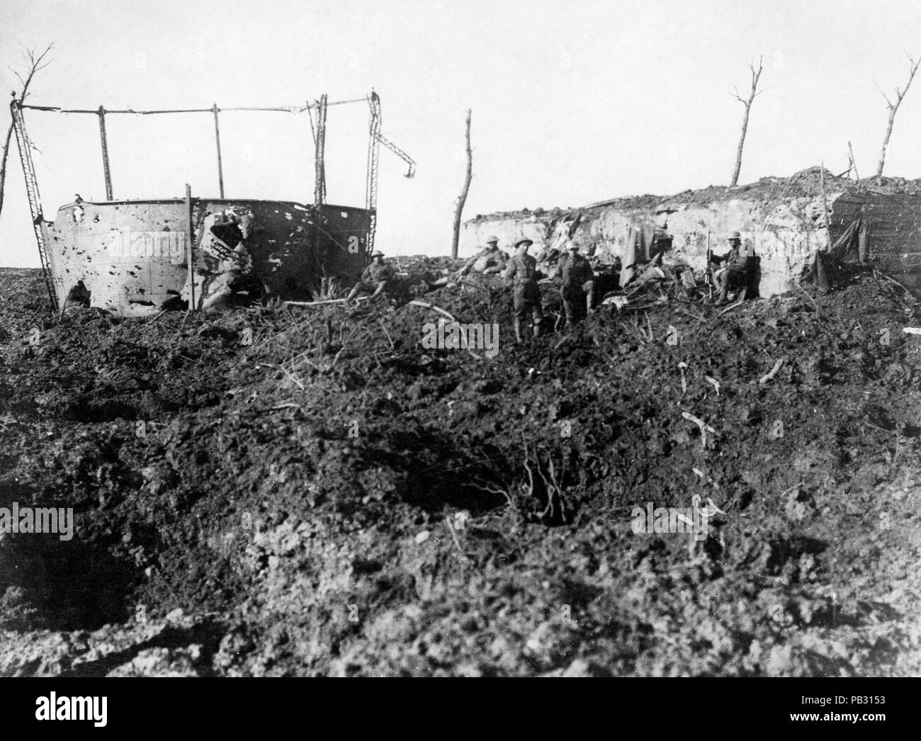 Official photograph taken on the British Western Front Stock Photo - Alamy