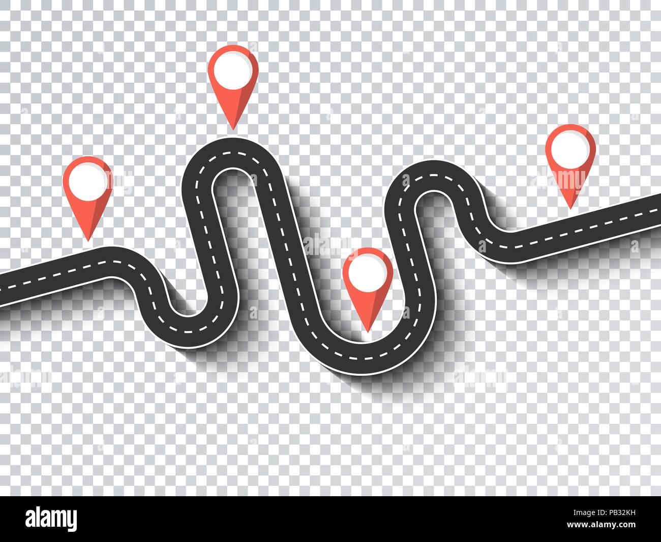 road trip and journey route business and journey road trip template
