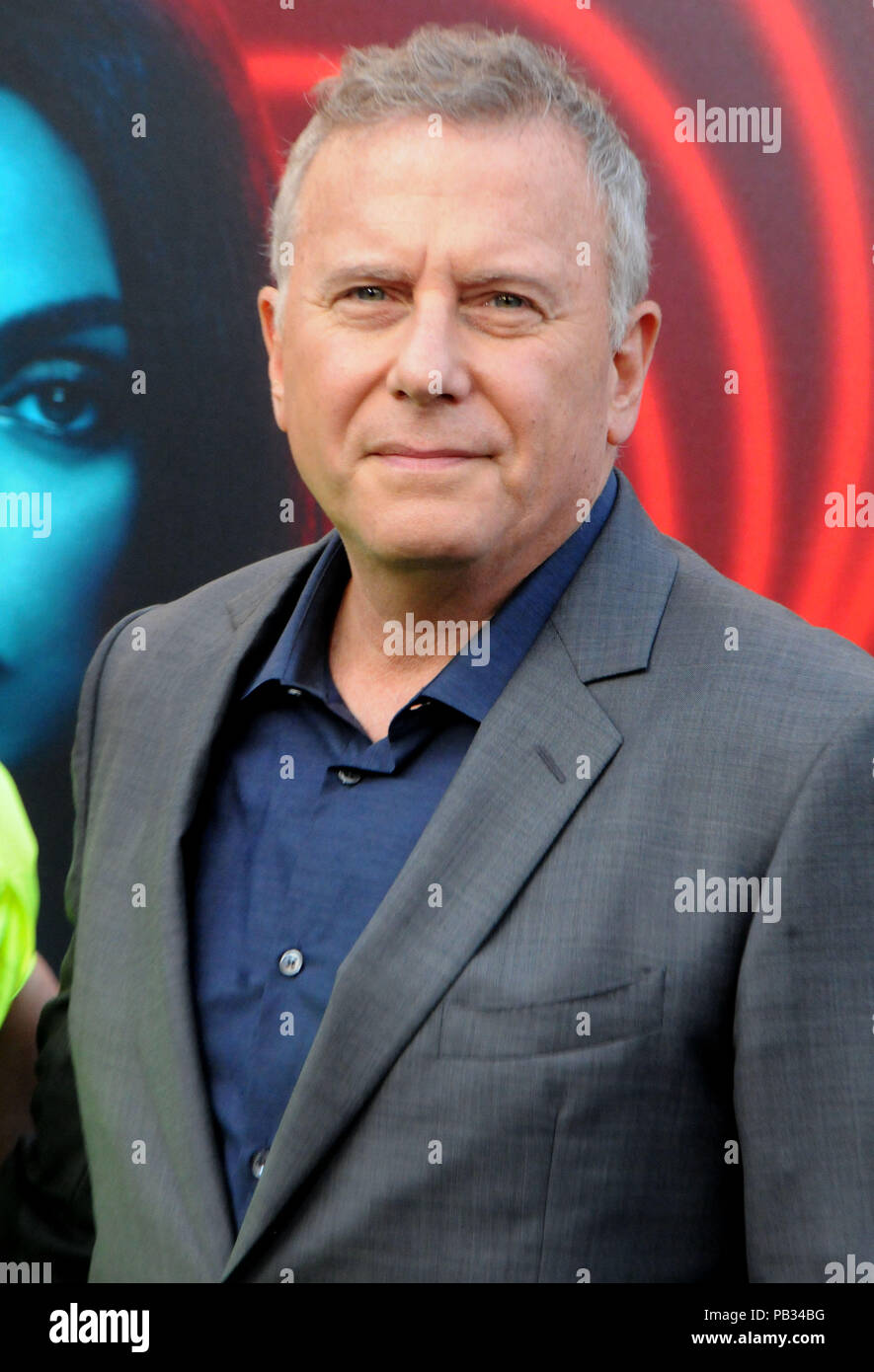 Los Angeles, California, USA. 25th July, 2018. Actor Paul Reiser attends the World Premiere of Lionsgate's' 'The Spy Who Dumped Me' on July 25, 2018 at Fox Village Theatre in Los Angeles, California. Photo by Barry King/Alamy Live News Stock Photo