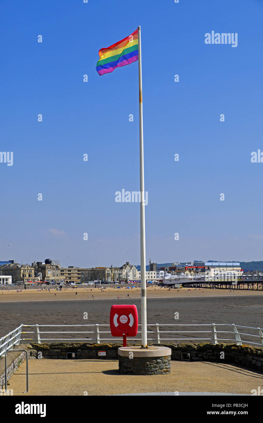 Weston super mare pride hi-res stock photography and images - Alamy