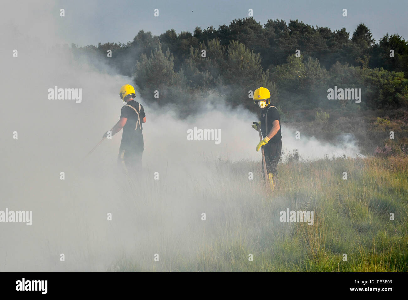 Ferndown, Bournemouth, Dorset, UK. 26th July 2018. UK Weather. Dorset