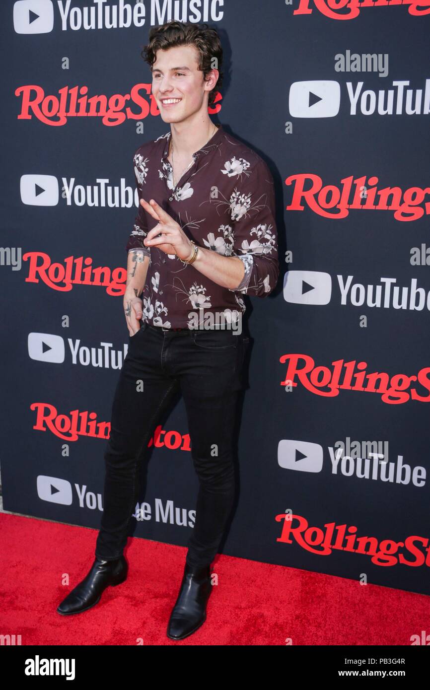 Brooklyn, NY, USA. 26th July, 2018. Shawn Mendes at arrivals for ...