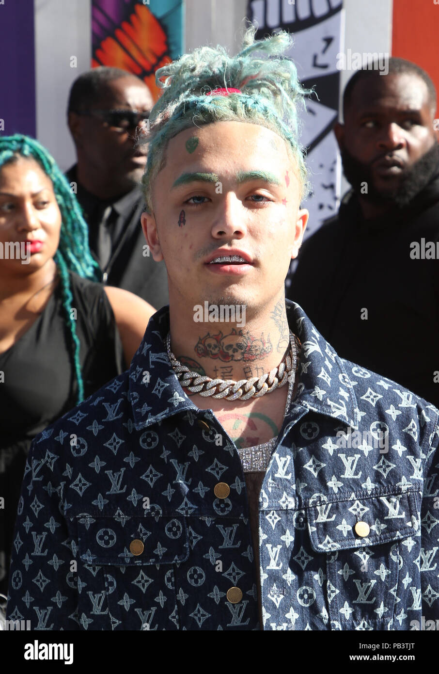 2018 BET Awards Featuring: Lil Pump Where: Los Angeles, California, United  States When: 25 Jun 2018 Credit: FayesVision/WENN.com Stock Photo - Alamy